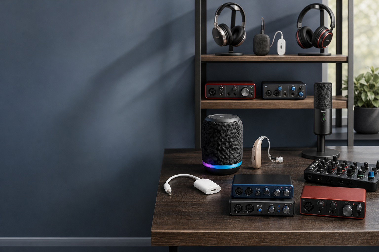 Audio equipment for everyday listening, recording and streaming