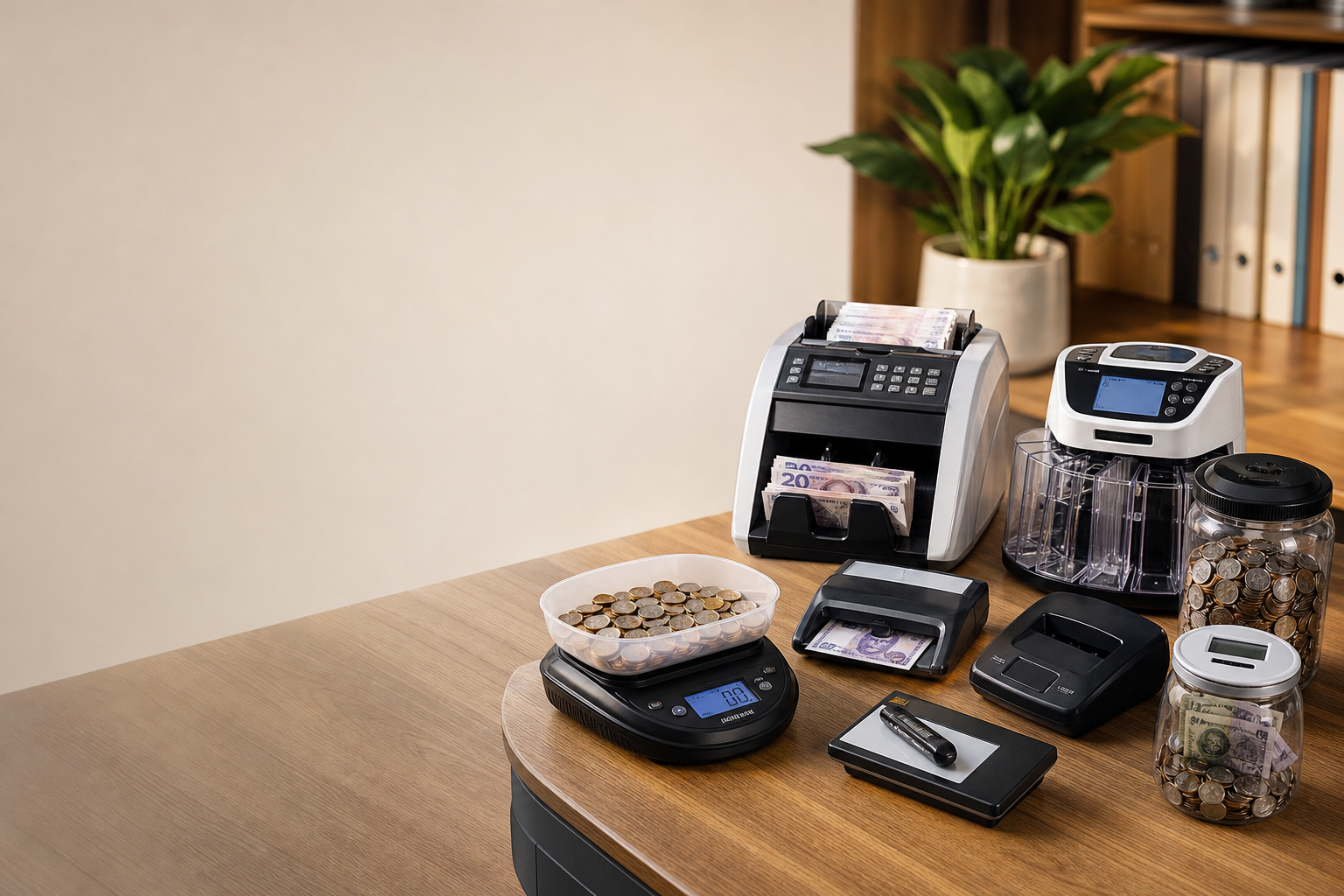 Cash counting machines for quick, accurate till checks