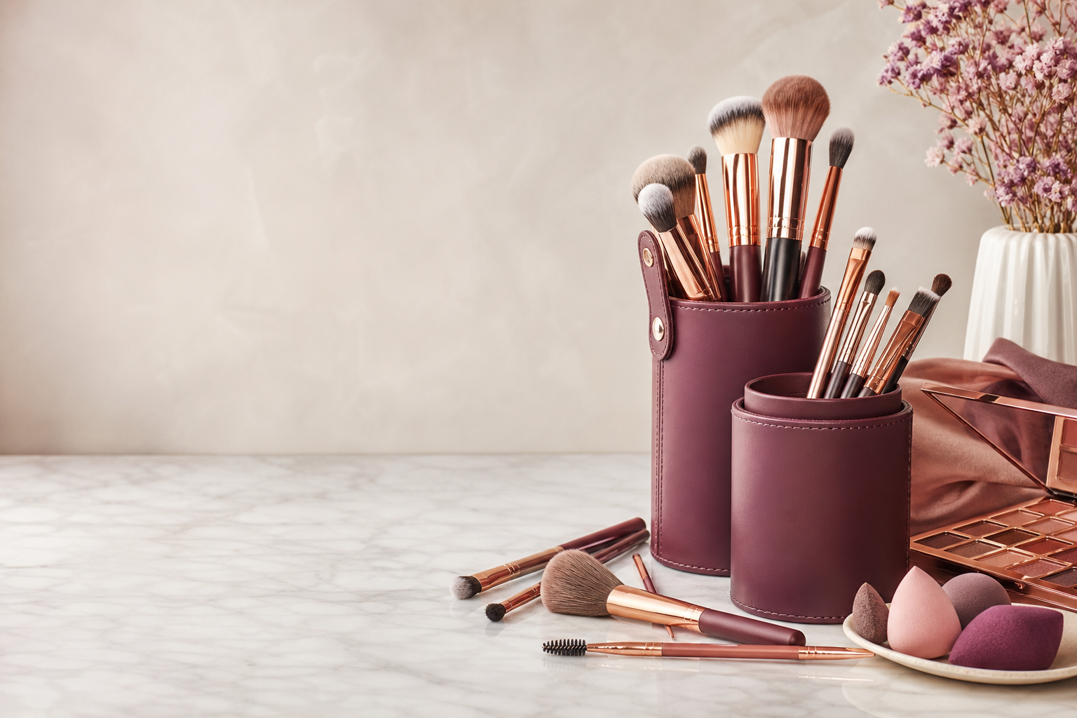 Find the right makeup brushes for smoother blending