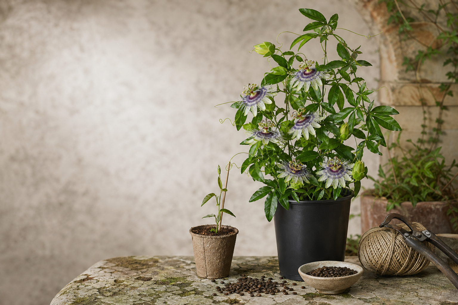 Passionflower plants and seeds
