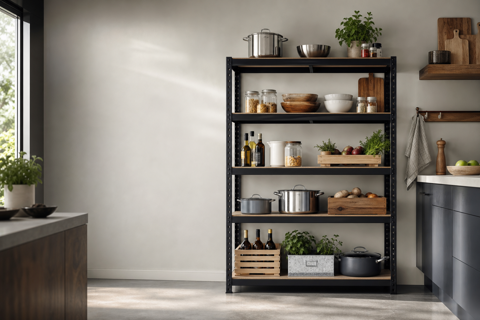 Strong storage shelves for real life