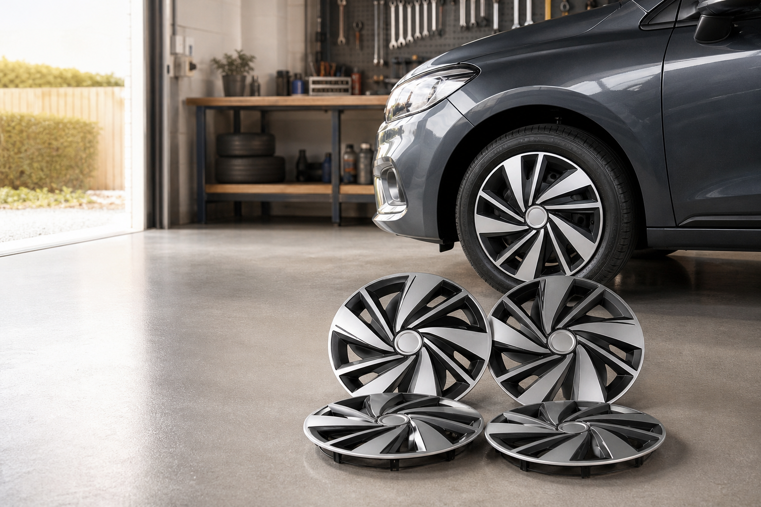 Wheel trims for cars and vans