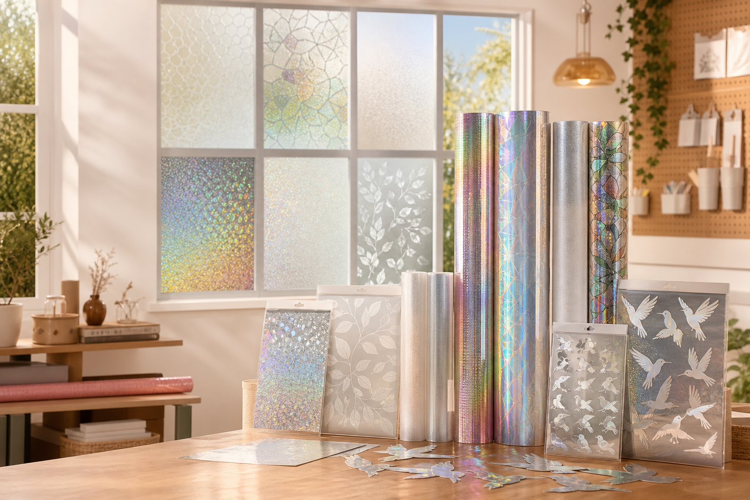 Shop window decals, vinyl stickers and privacy film
